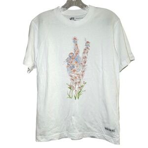 Uniqlo JW Anderson Peace for all graphic tshirt unisex XS